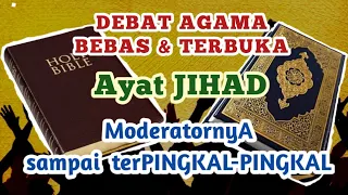 Download Debat Islam VS Kristen, bebas \u0026 terbuka || Ayat Jihad || Lucu Moderatornya sampai Ngakak MP3
