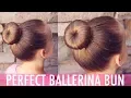 Perfecting a Perfect Ballerina Bun Brown Haired Bliss