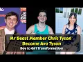 Mr Beast Member Chris Tyson Become Ava Tyson Boy to Girl Gender Transformation