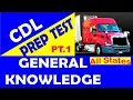 CDL Prep Test - General Knowledge Q A Part-1 All States