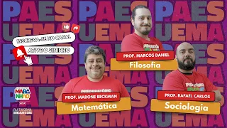 REVISÃO PARA PAES UEMA 2025 - Sociologia, Matemática e Filosofia