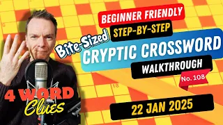 How to solve a Cryptic Crossword - Walkthrough