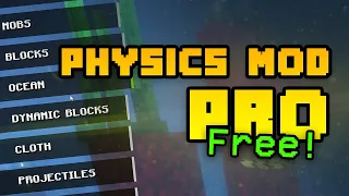 How To Get Physics Mod PRO For FREE Minecraft 