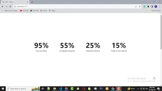 Counter up on Scroll in react js Scroll to Animate Counter in React React Counter