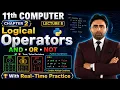Logical Operators 11th Class Computer Science Chapter 2 Python Programming Qais Ali Khan