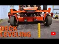 How to Level the Deck on a Bad Boy Mower - Bad Boy Maverick