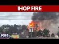 Fire tears through IHOP in New Jersey