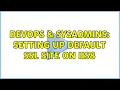 DevOps SysAdmins Setting up default SSL site on IIS8