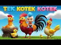 Download Lagu TEK KOTEK KOTEK | 5 BEBEK KECIL BERMAIN | CIT CIT CUIT | SUARA HEWAN | Saegan Kids