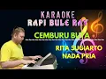 Lagu CEMBURU BUTA - RITA SUGIARTO | Karaoke | Nada Pria | Liri