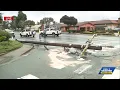 Downed power pole cuts power to hundreds near Watsonville Airport closes intersection
