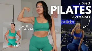 i tried PILATES everyday for 2 weeks solidcore