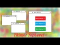 TopLevel Attributes And Parameters In Tkinter With Uses TopLevel In Tkinter Python