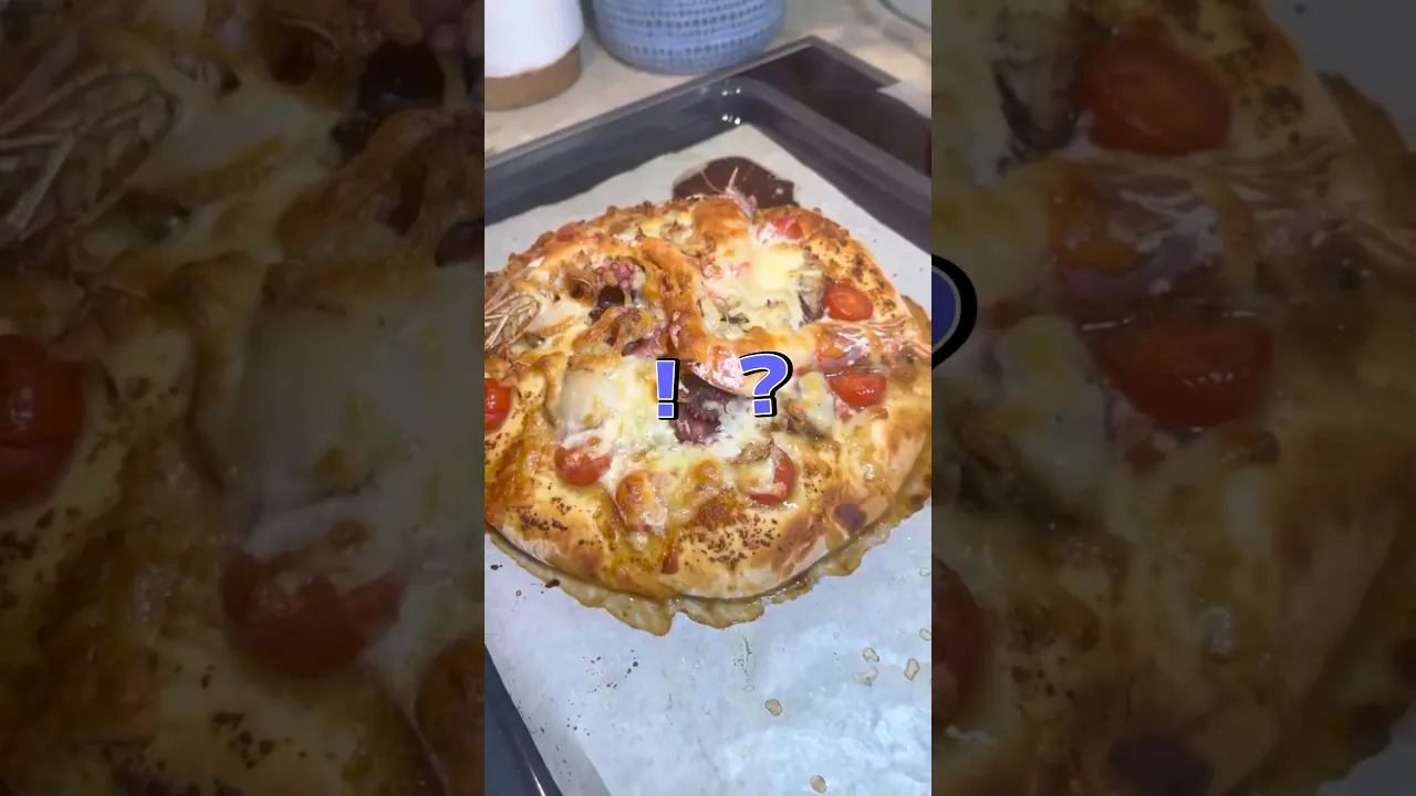 ゼロからピザ作りに挑戦！！?#cooking #shorts