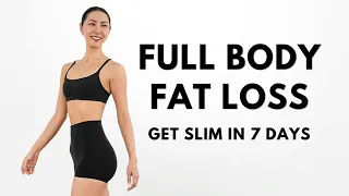 Burn Full Body Fat in 7 Days 🔥 40 Min Standing Workout | No Jumping