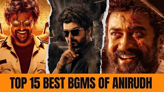 top 15 best bgm of anirudh best bgm 2025 ft vip rolex master petta jailer etc zedtvog