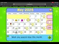 Let s Make a Calendar - Starfall
