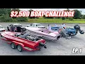 2 500 Boat Challenge Ep 1 - Boat Ramp SMOOTH Operator Challenge James Boat Catches Fire