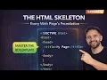 HTML Boilerplate Explained The Basic Structure of Every Web Page Lesson 8 2026