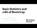 21 Basic Statistics and a Bit of Bootstrap
