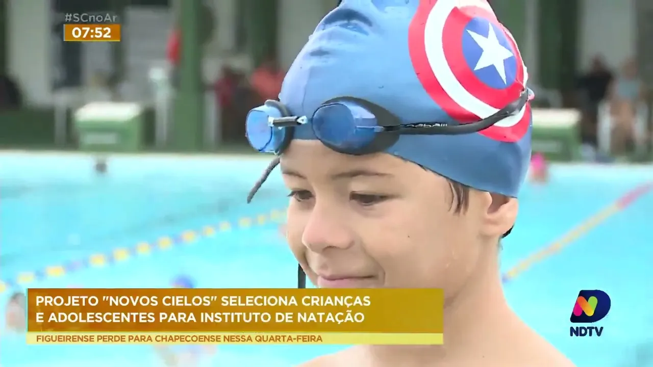 Itajaí seleciona atletas para campeonatos de natação