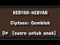 Kebyar-Kebyar *karaoke - D#