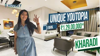 Unique Youtopia Kharadi 3 BHK Sample Flat Tour Unique Properties Pune