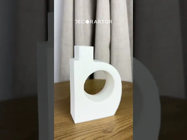 Ribbed Geometry Vases – Modern Decorative Set with Vertical Texture video thumbnail