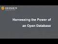 Webinar Harnessing the Power of an Open Database using Python Connect By SeisWare