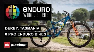 8 pro enduro bikes from ews tasmania 2019