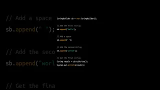 Java StringBuilder Made Easy How to Use StringBuilder for Efficient String Manipulation Tutorial