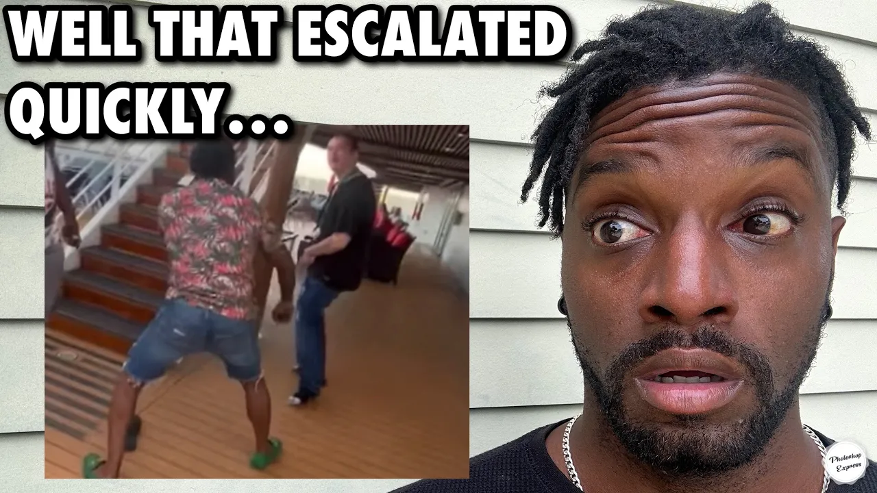 Carnival Passenger Calls Man The *N-WORD* And Gets What He Deserves