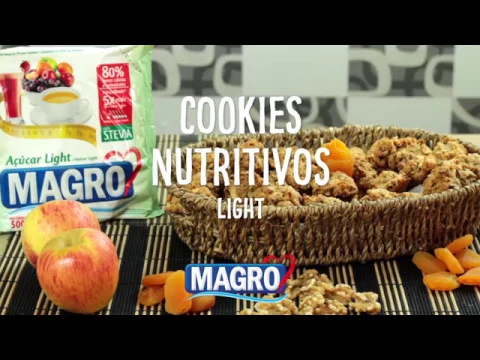 RECEITA DE COOKIES NUTRITIVOS LIGHT MAGRO