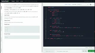 Hackerrank Python Solution Classes - Python Find the Torsional Angle