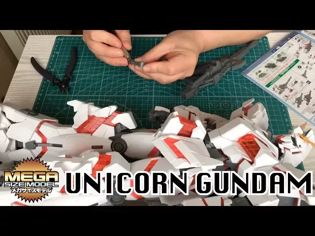 Bandai Gunpla Mega Size 1/48 RX-0 Unicorn Gundam (Destroy Mode) Large Big Plastic Model Action Toy VCA Singapore