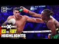KSI vs Tommy Fury Fight Highlights