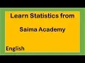 Statistics Paired Data and Scatter Plots In English Saima Academy