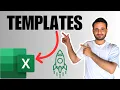 Templates in Excel increase productivity