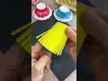 Lagu You can make simple and beautiful mini handmade hats with disposable paper cups. Come and do it