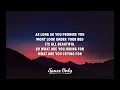 Jutes - Chin Up, Beautiful (Lyrics)