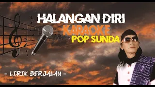 Download HALANGAN DIRI H. DARSO LIRIK KARAOKE MP3