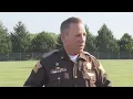 Vanderburgh County Sheriff Dave Wedding answers questions about capture of Vicky White and Casey Whi