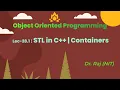 Lec - 28 1 STL in C Containers Array containers