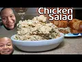 THE BEST ROASTED CHICKEN SALAD I EVER MADE