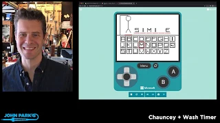 MakeCode Arcade Game of the Week Hangman adafruit johnedgarpark MSMakeCode