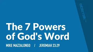 The 7 Powers of God's Word