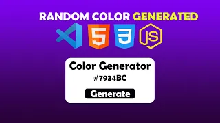 Color Generator with JavaScript Perfect Beginner Web Dev Project to Learn Fast
