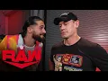 Download Lagu John Cena encounters Theory, Seth “Freakin” Rollins and Omos: Raw, June 27, 2022