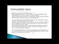 Question Class Important Java Concept