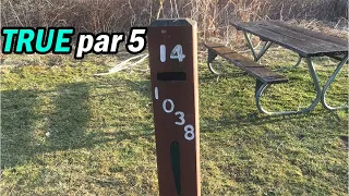 This Used to be The LONGEST DISC GOLF HOLE In The WORLD TRUE Par 5